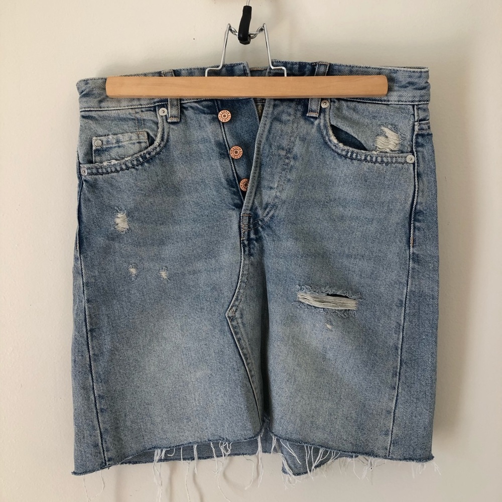 Jean skirt